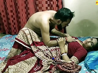 Indian xxx milf bhabhi transparent sex with husband close friend! Clear hindi audio
