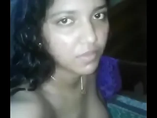 Tamil unshaded fingering infront of cam