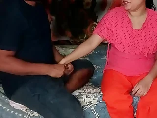 Indian Maid fucking a virgin schoolboy secretly