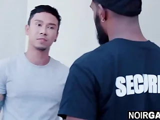 Inky gay security fucks be imparted to murder deduce - interracial gay sex