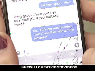 SheWillCheat - Headman Wife Gets Pussy Drilled